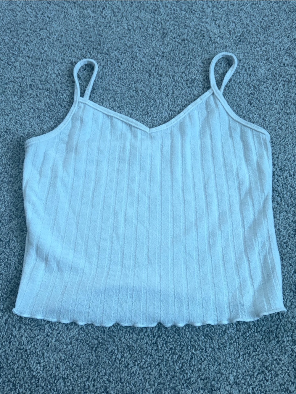 SHEIN White Ribbed Kids Knit Shorts - Picture 1 of 3